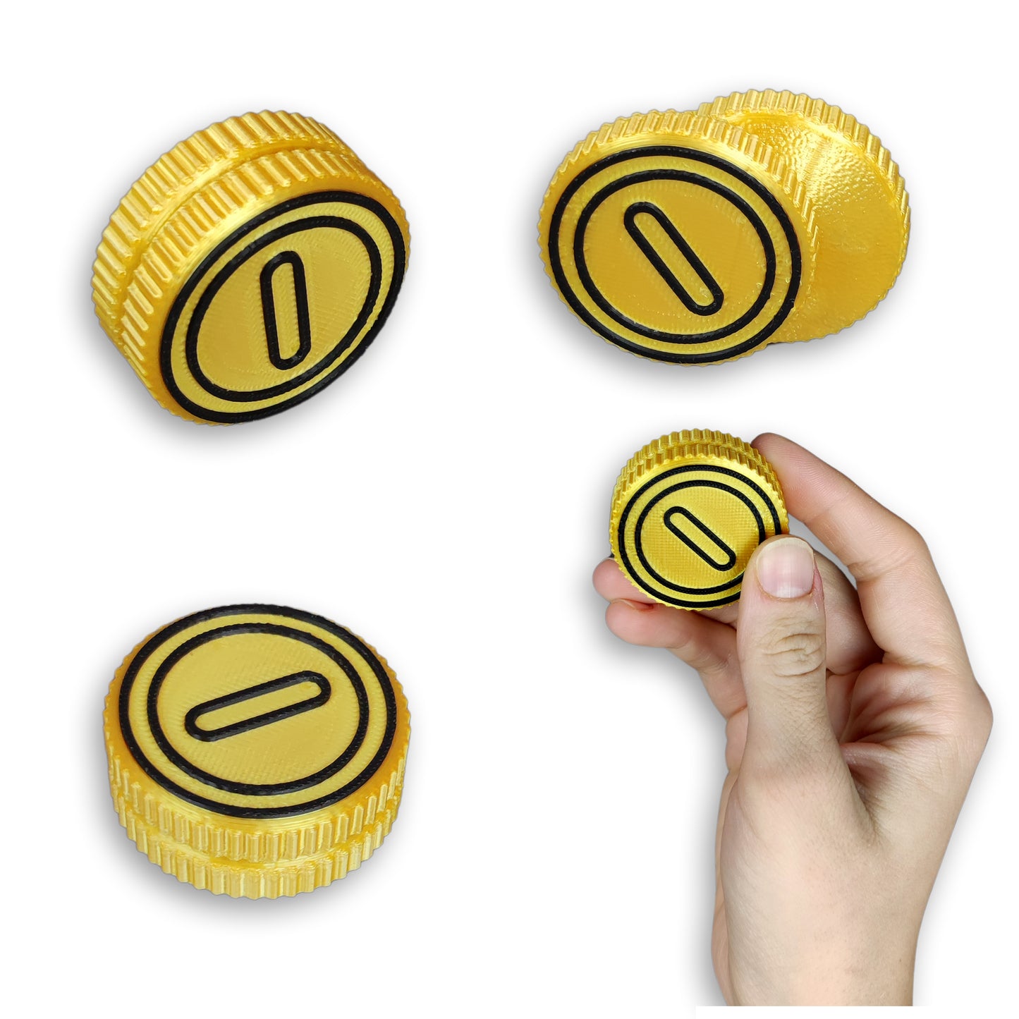 Mario Coin Magnetic Slider-Fidget Toy-KOALA WOOD