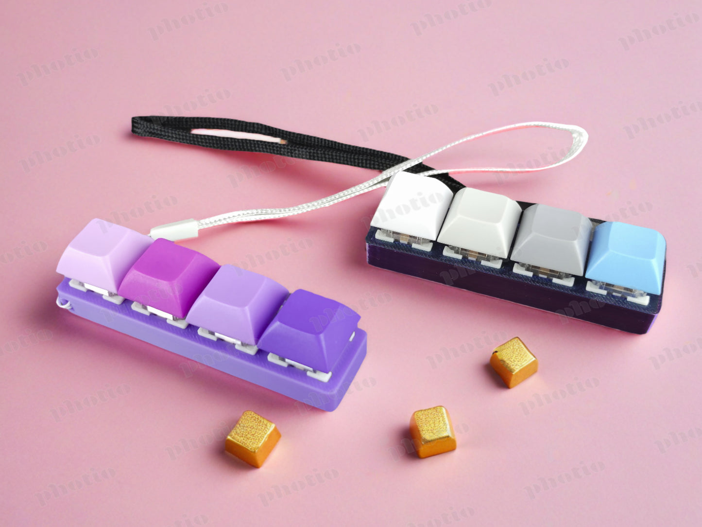 Kliker Antystresowy - 4 Przycisk - bez ścian