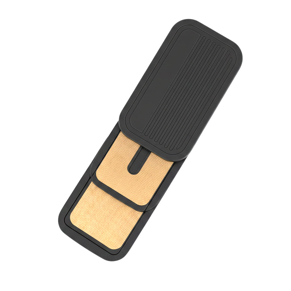 Černé matné kovové magnetické slidery