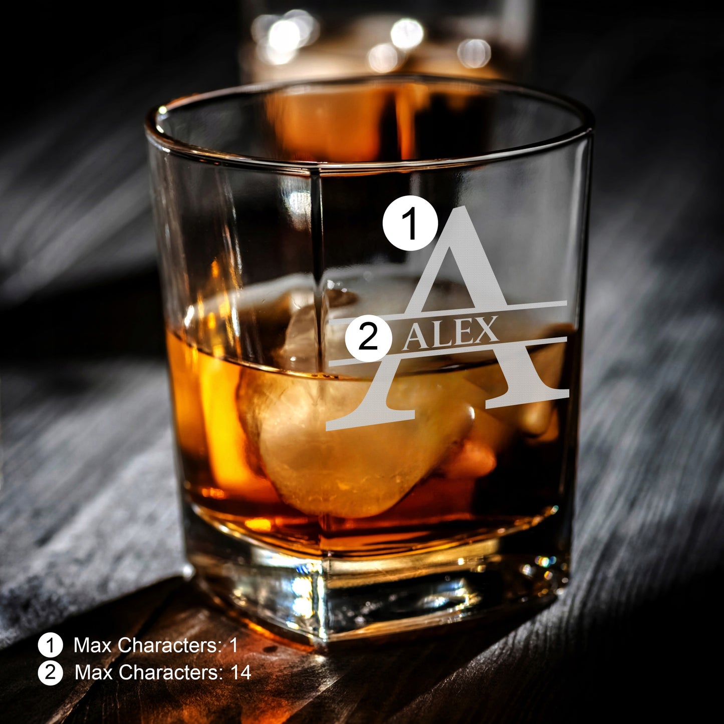 Personalised Glass Style D-KOALA WOOD