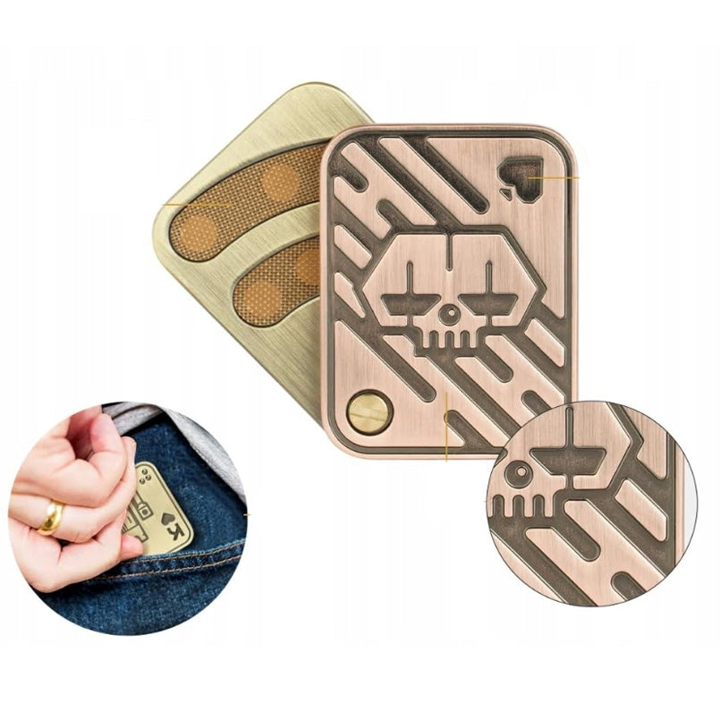 Metal Magnetic Slider King & Skull