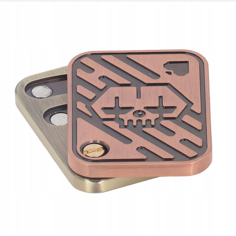Metal Magnetic Slider King & Skull