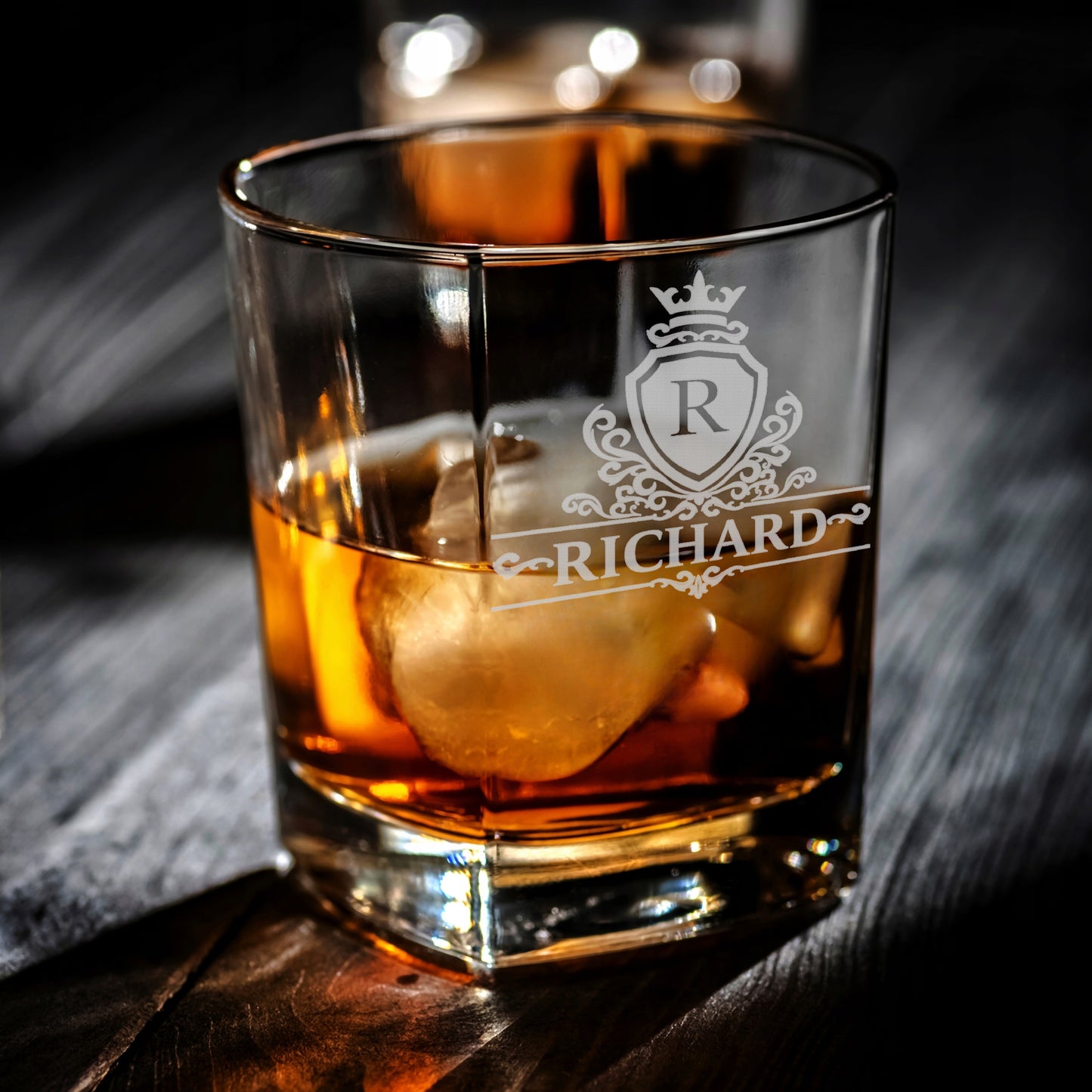 Personalised Glass Style F-KOALA WOOD