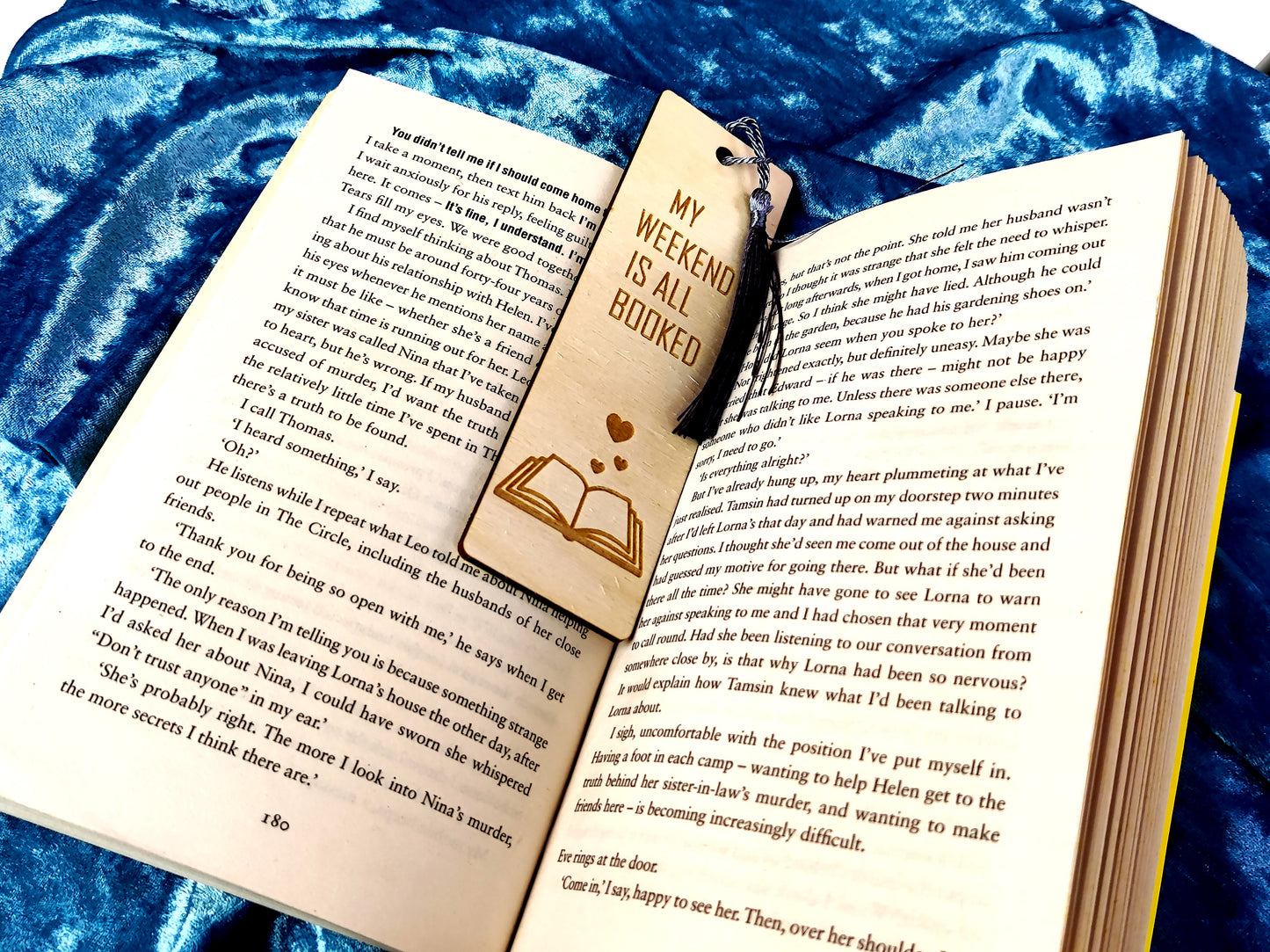 My weekend is all Booked Bokmark-KOALA WOOD
