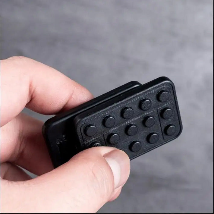 Fidget hračka s posuvníkom a klikerom