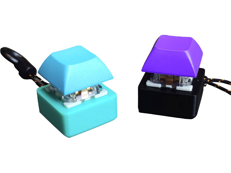 Clavier anti-stress à 1 bouton - Sans murs