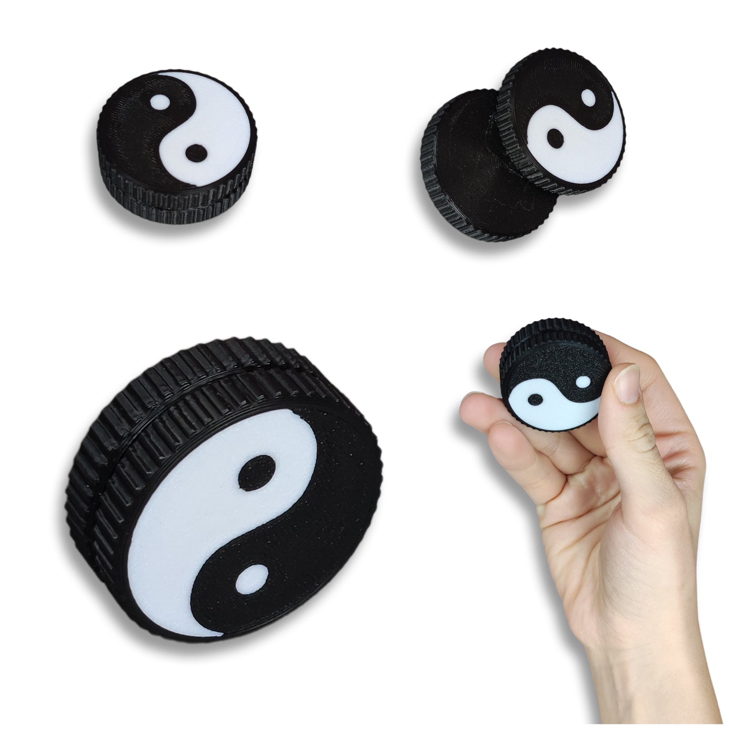 Yin Yang Magnetic Slider-Fidget Toy-KOALA WOOD