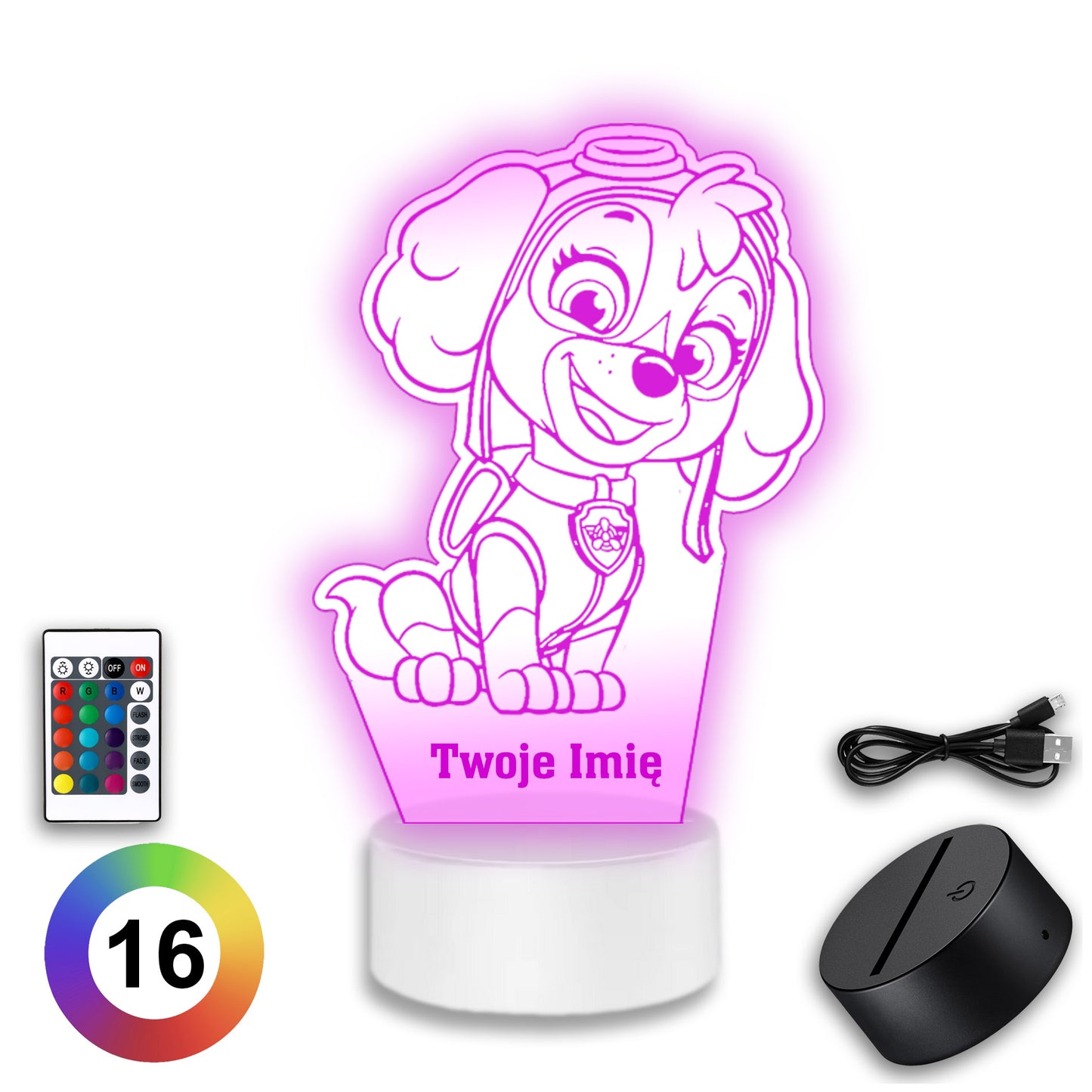 Paw Patrol Skye Night Light