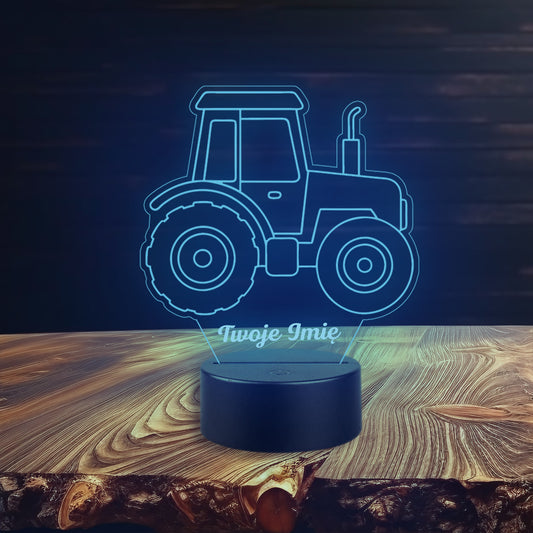 Noční světlo pro traktor
