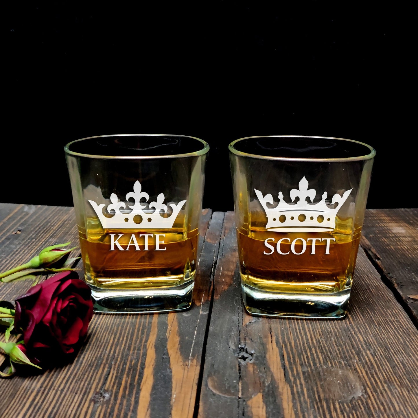 Couple Glass Set C-KOALA WOOD