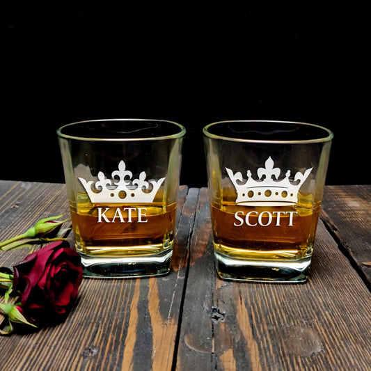 Couple Glass Set C-KOALA WOOD