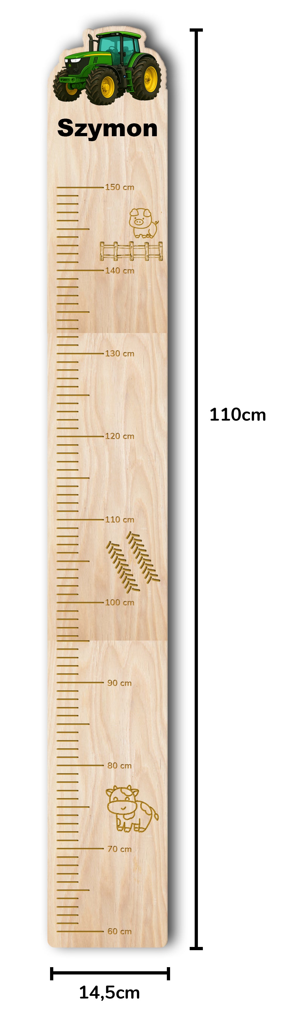 Tractor Height Chart