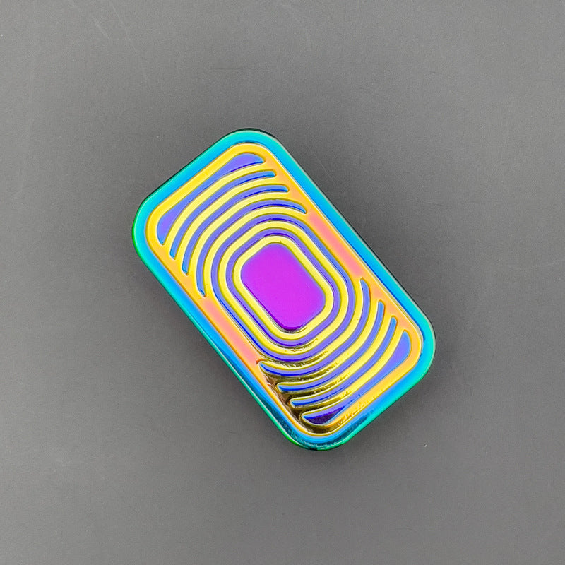 curseurs magnétiques en métal arc-en-ciel