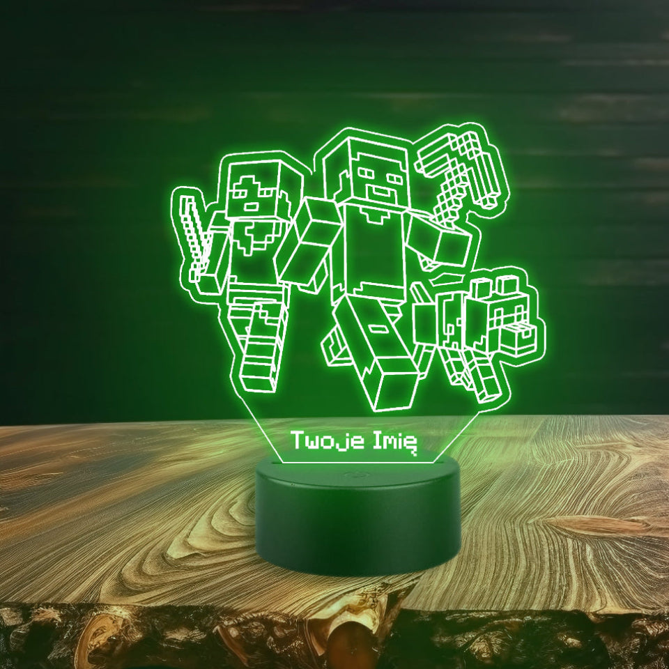 A glowing sign displaying the words "tup up pig" in bright, illuminated letters against a dark background.