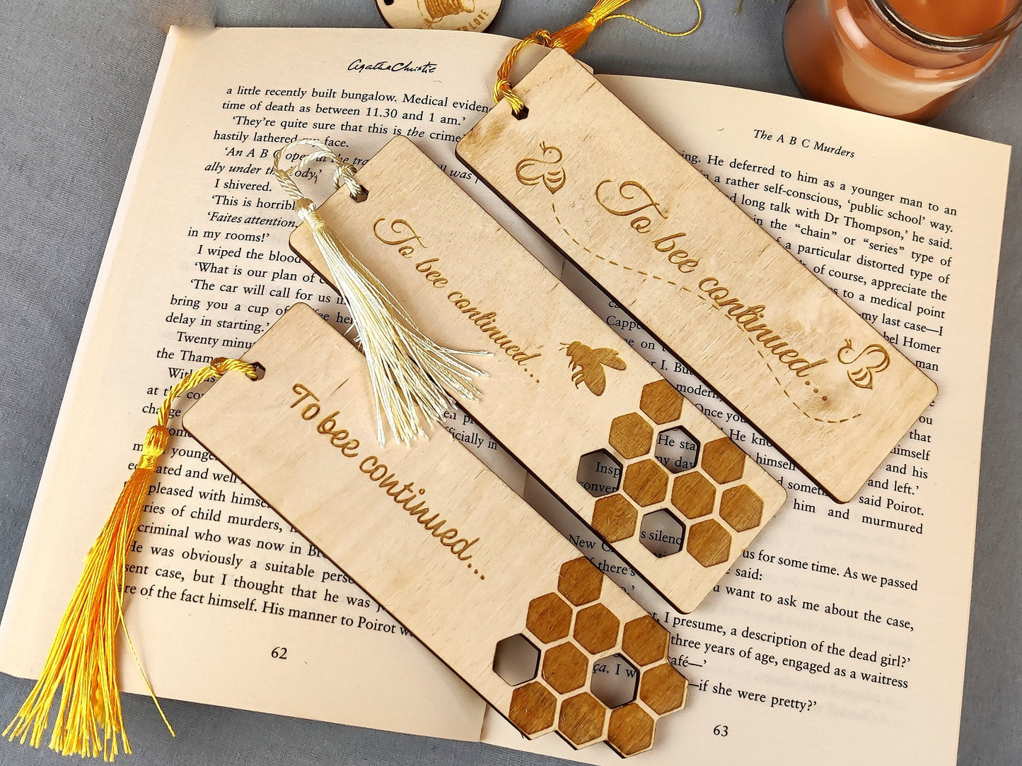 To Bee Continued Bookmarks-KOALA WOOD