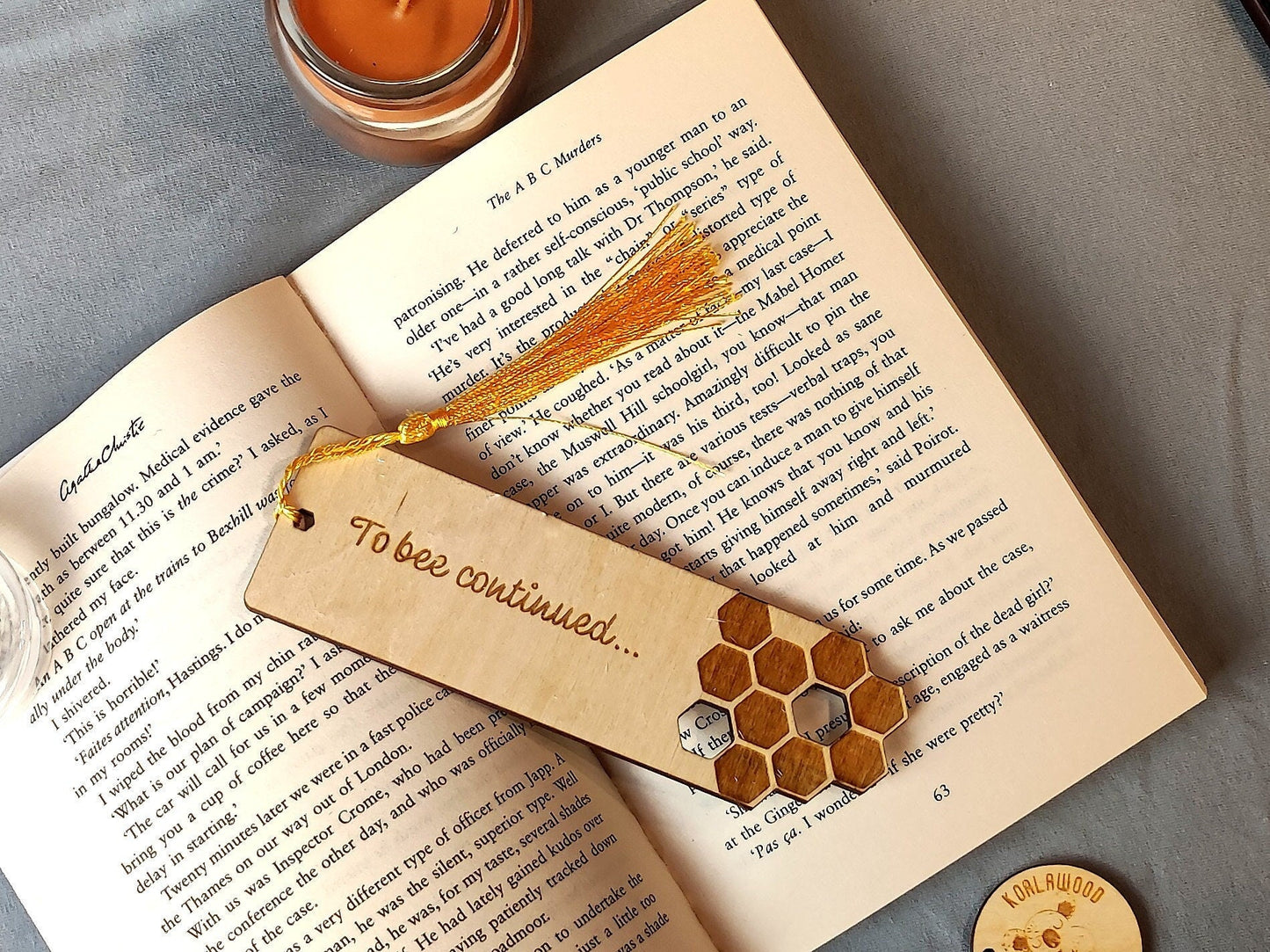 To Bee Continued Bookmarks-KOALA WOOD