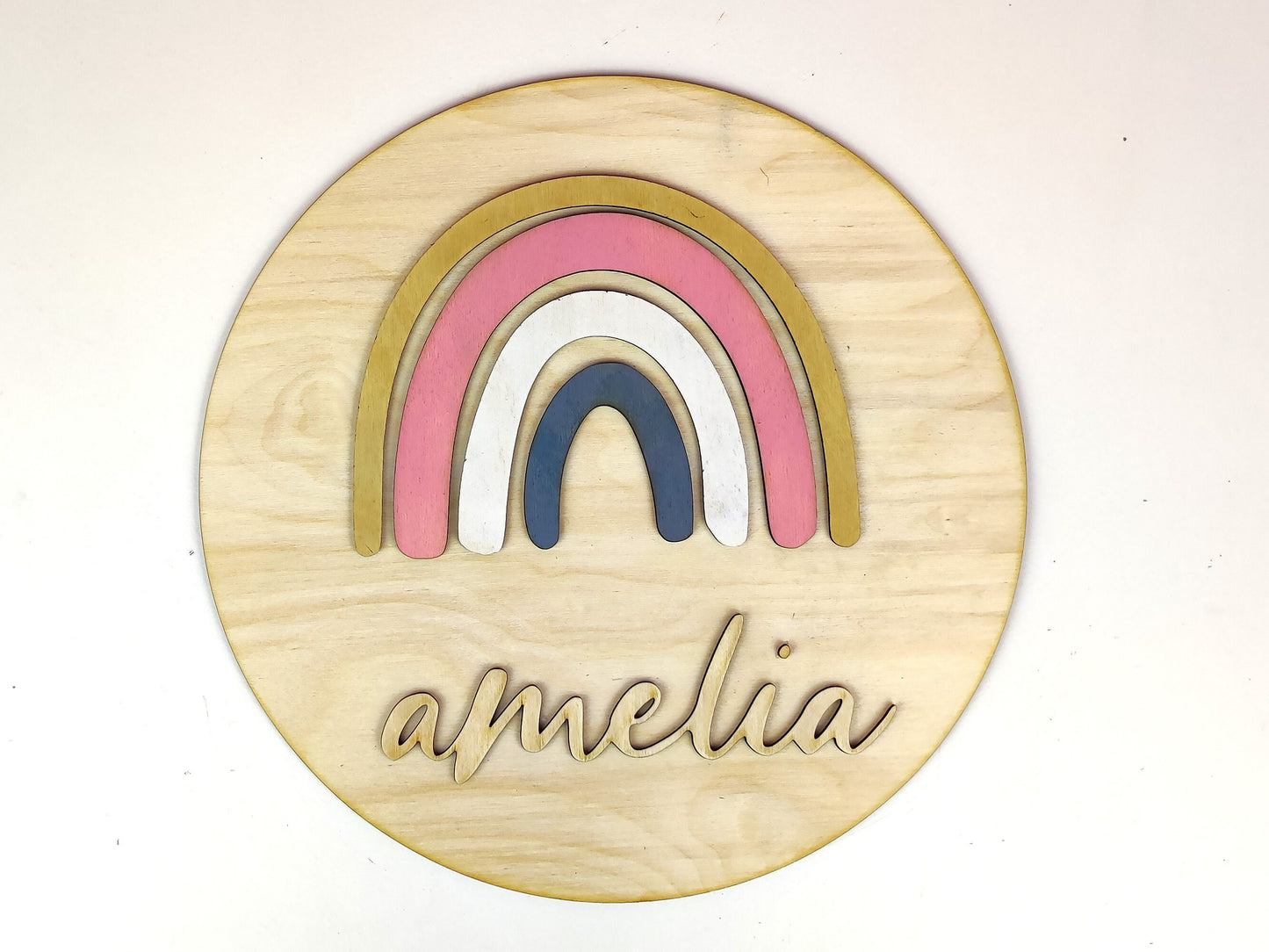 Rainbow Boho Lamp-KOALA WOOD