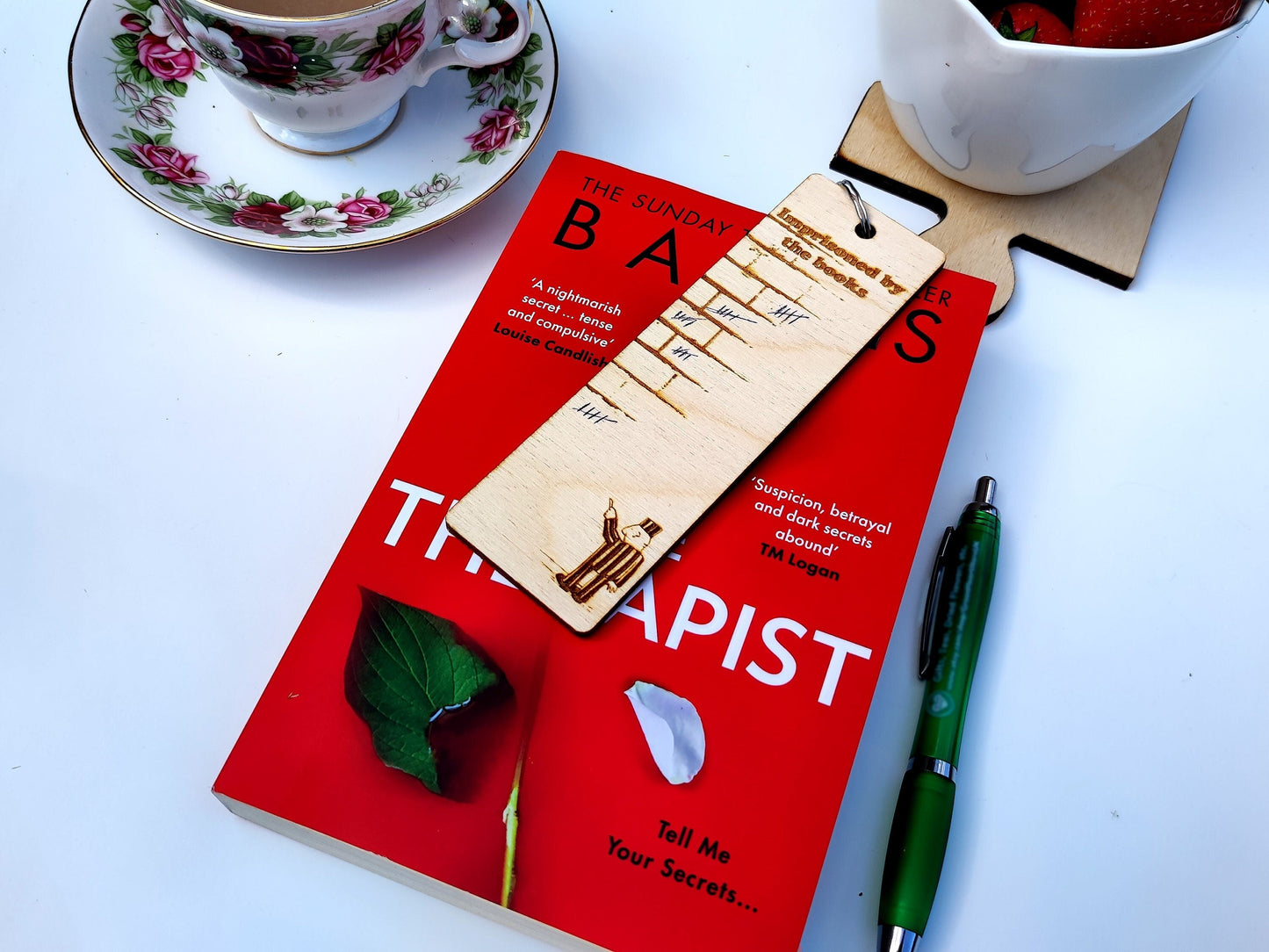 Funny Book Tracker Bookmark-KOALA WOOD