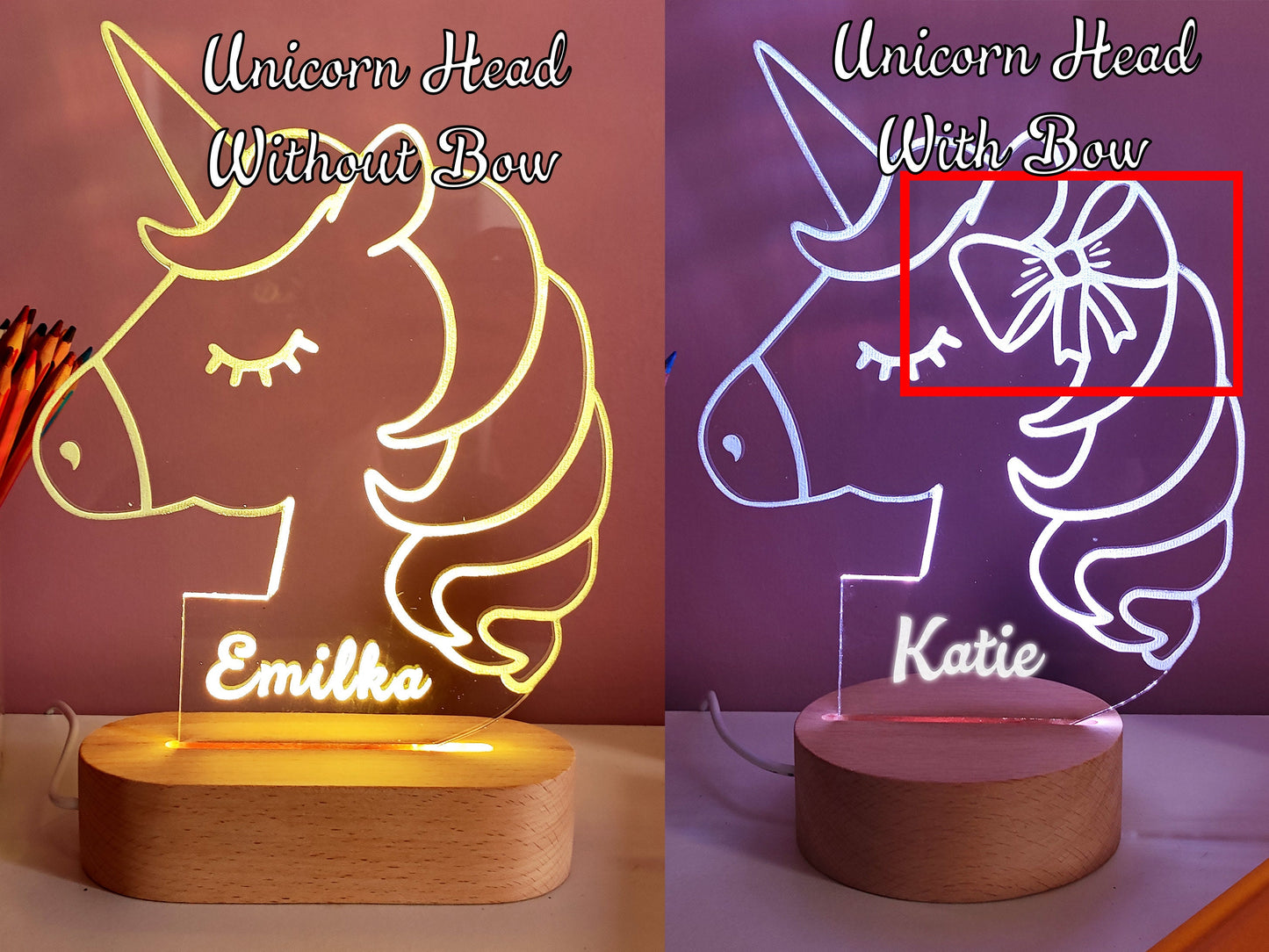 Unicorn Night Light 1-KOALA WOOD