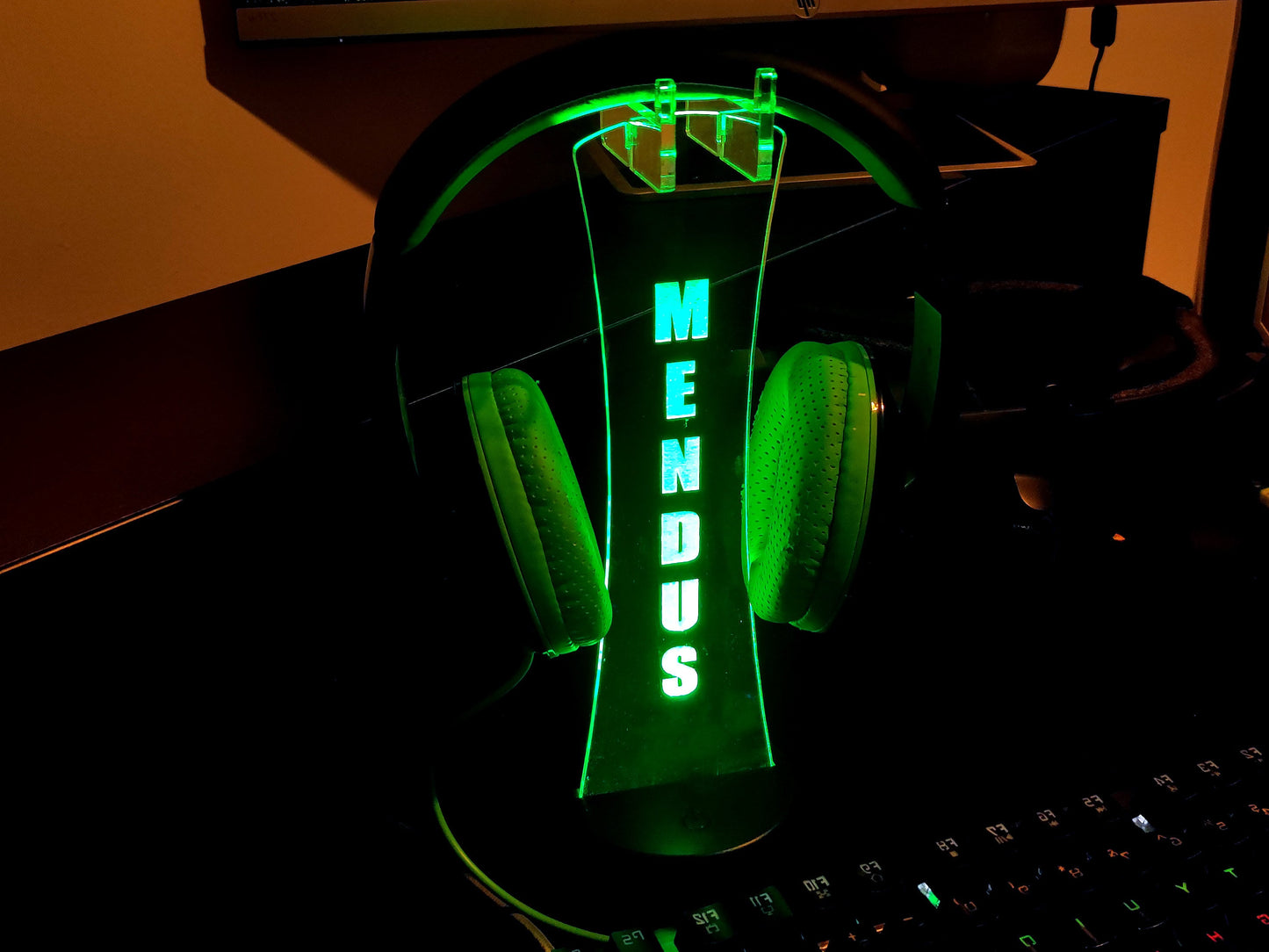 Custom order: Headphone Stand RGB-KOALA WOOD