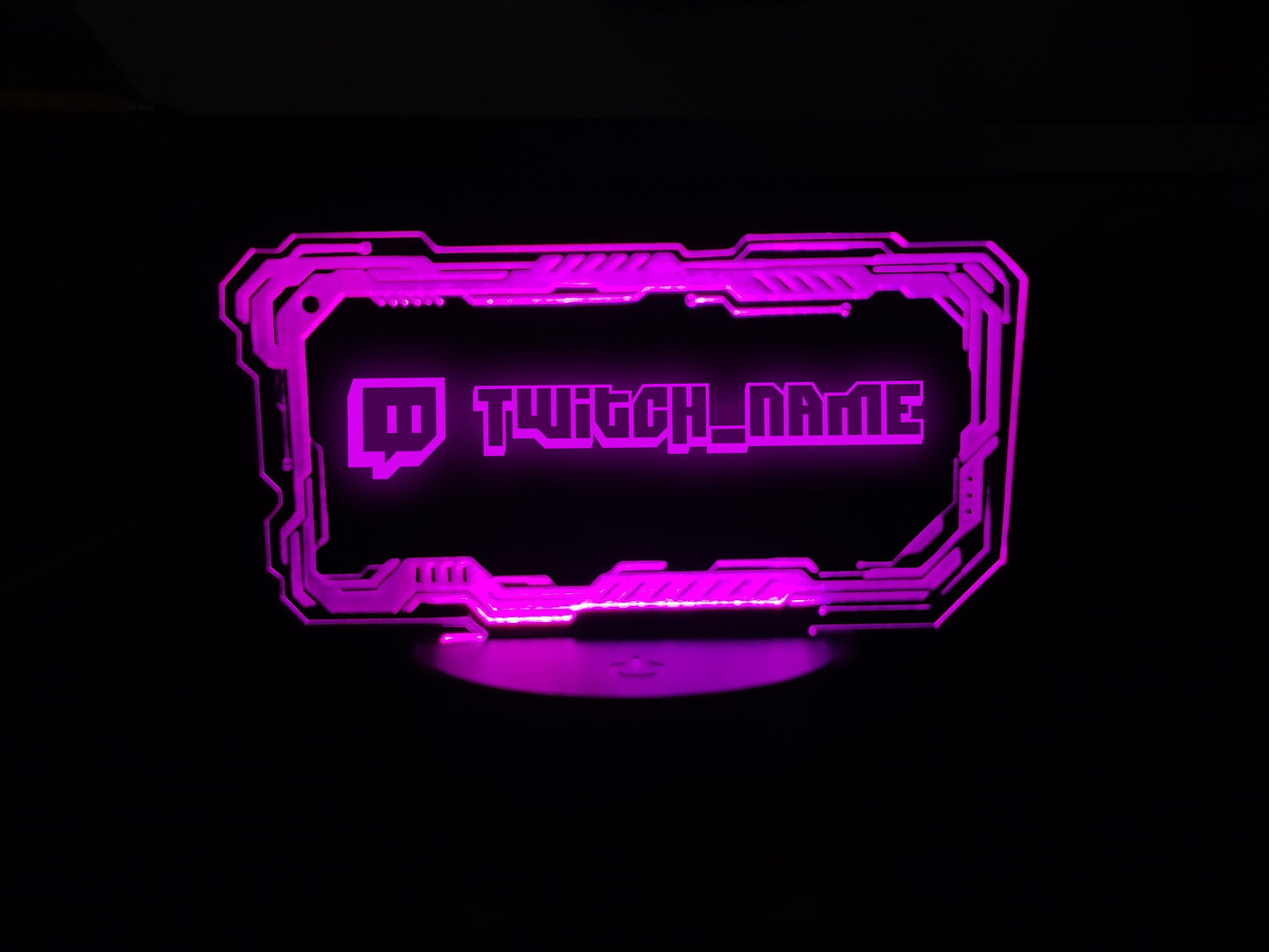 Gaming Name Tag Night Light-KOALA WOOD