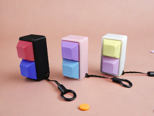 Keyboard Clicker - 2 Button-Fidget Toy-KOALA WOOD
