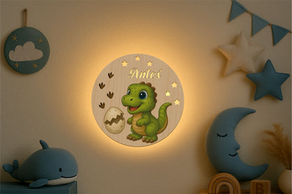 Lampka 3D Dinozaur