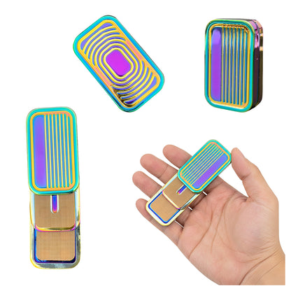 Duhové kovové magnetické slidery