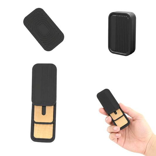 Černé matné kovové magnetické slidery