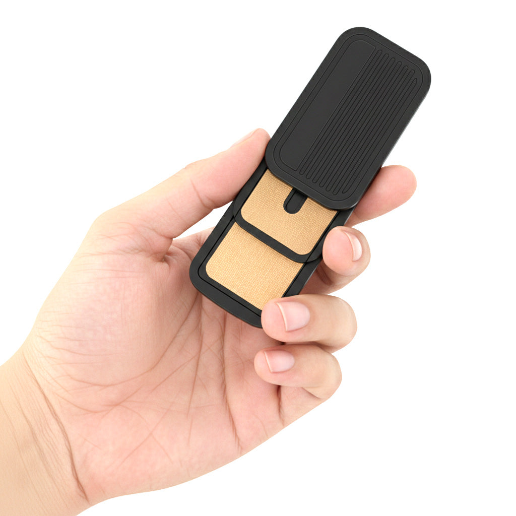 Černé matné kovové magnetické slidery