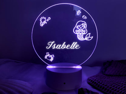 Mermaid Night Light