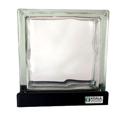 Glass Block Lamp - Artic