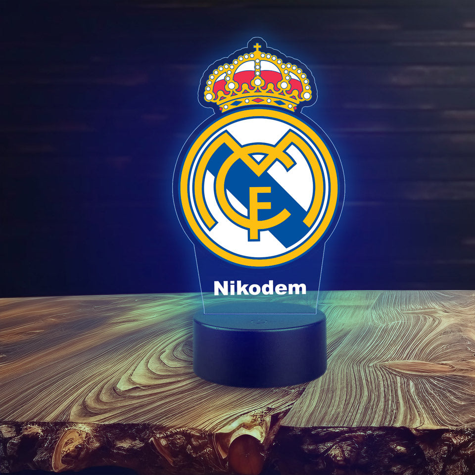 Real Madrit Crest Lamp