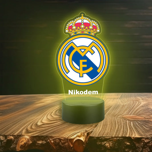 Real Madrit Crest Lamp