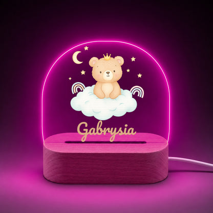 Night Light - Teddy Bear on Cloud