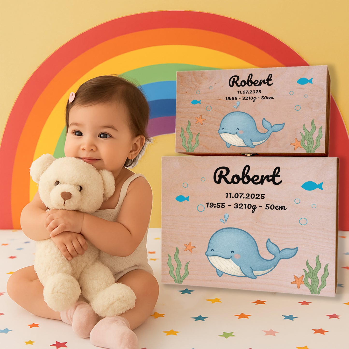 Whale Memory Box