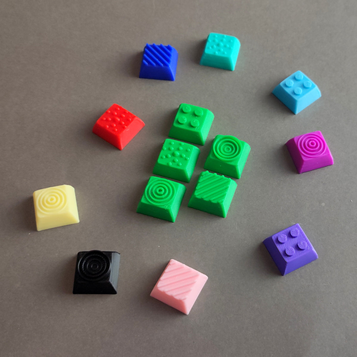 Sensorische Keycaps voor Clickers