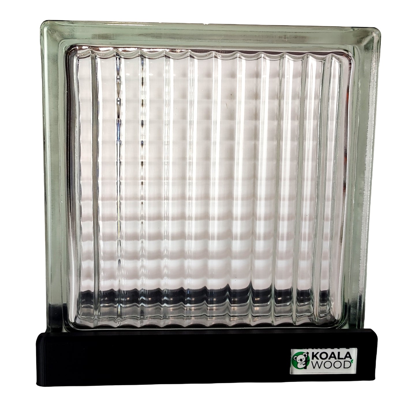 Skleněná bloková lampa - Squares