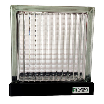 Skleněná bloková lampa - Squares