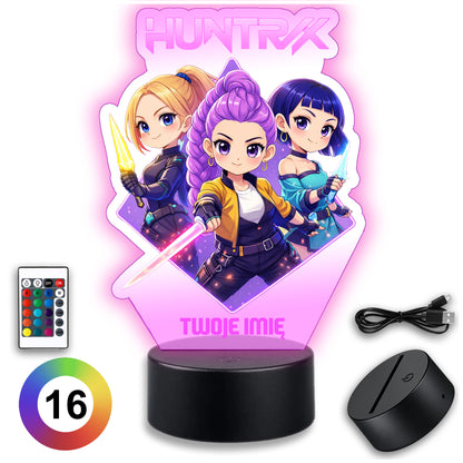 Lampka LED K-pop Huntrix