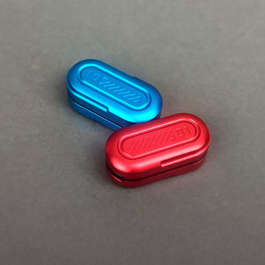 Pillenschieber aus Metall