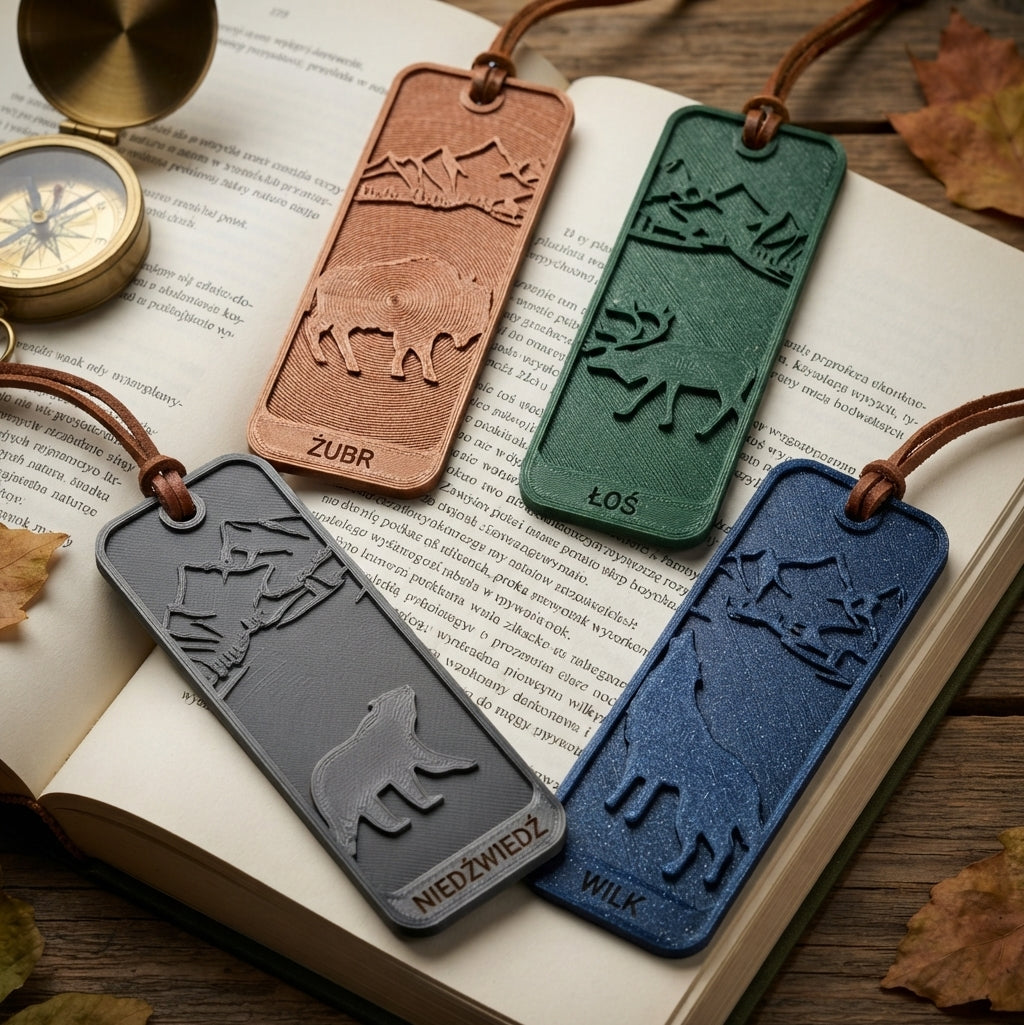 Bookmarks 3D Printed - Logo