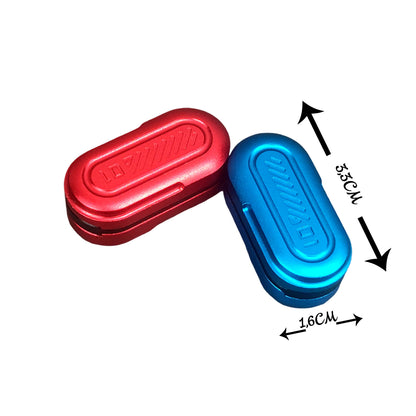 Pillenschieber aus Metall