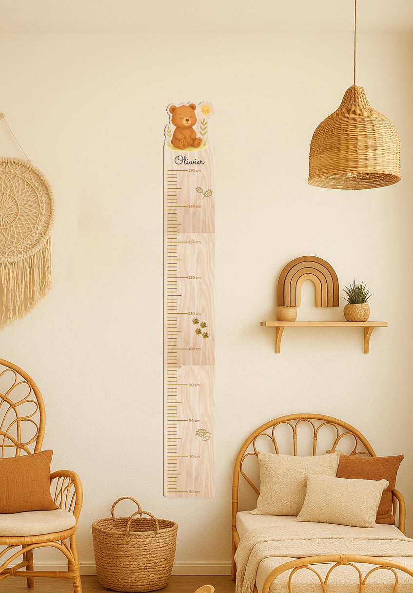 Bear Height Chart