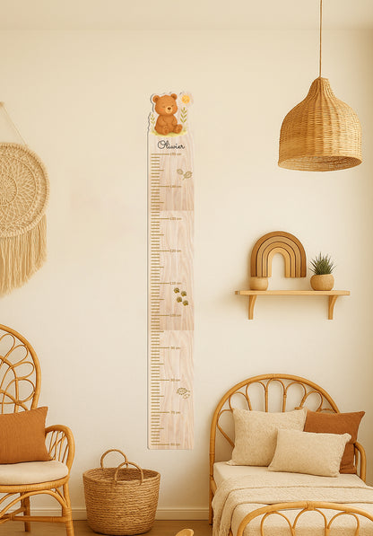 Bear Height Chart