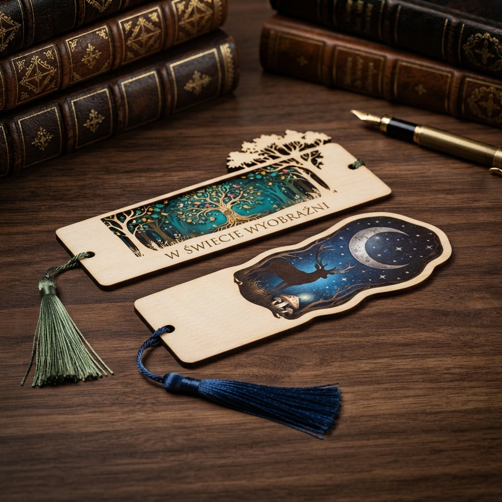 Bookmarks Wood - Logo