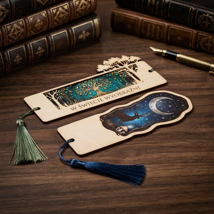 Bookmarks Wood - Logo