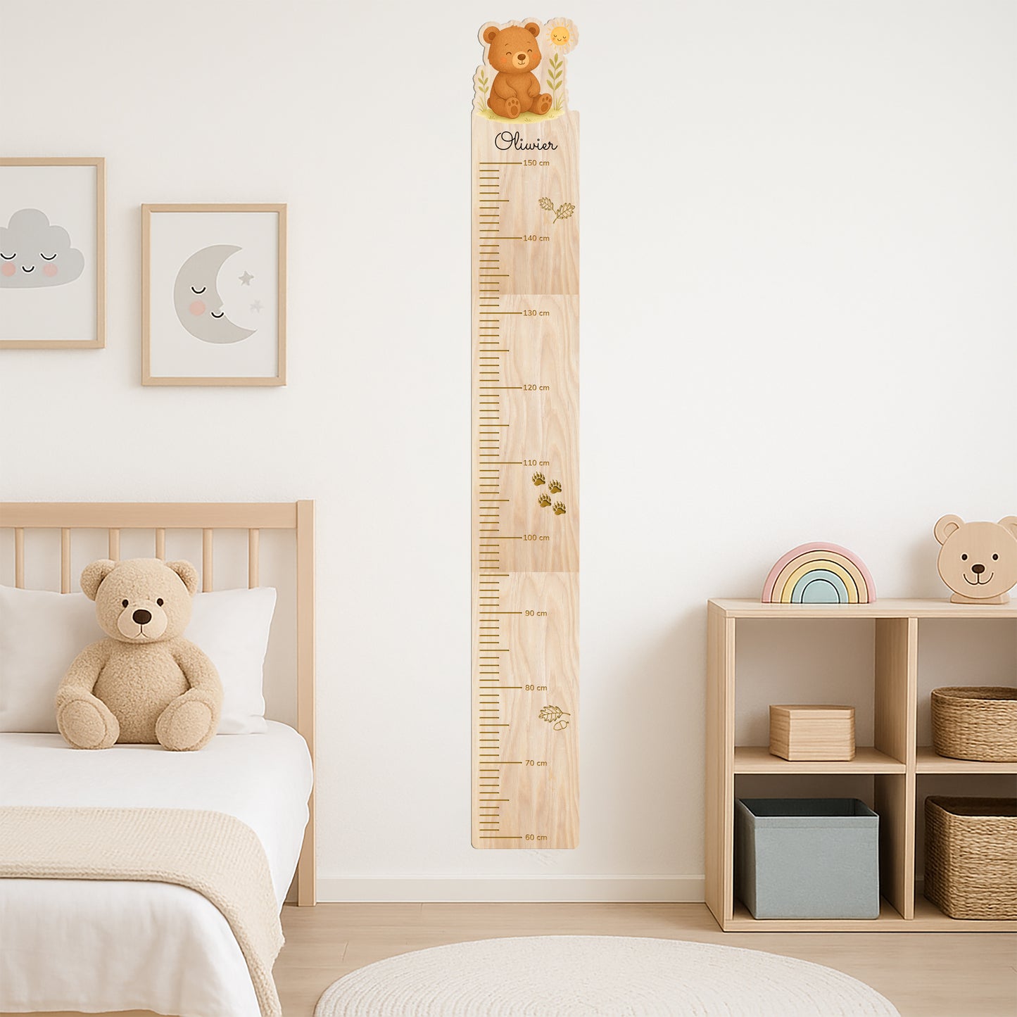 Bear Height Chart