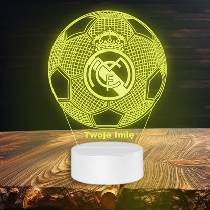 Real Madrit Football Lamp