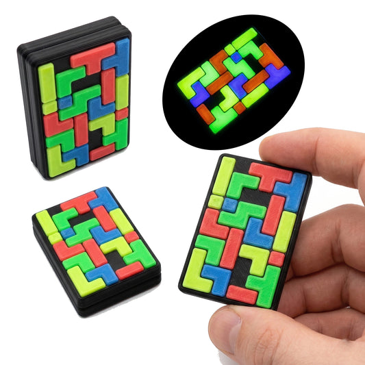 Magnetische puzzelschuif - LOGO
